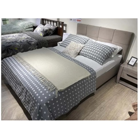 Кровать Аксамит Каприз (коричневый)-2