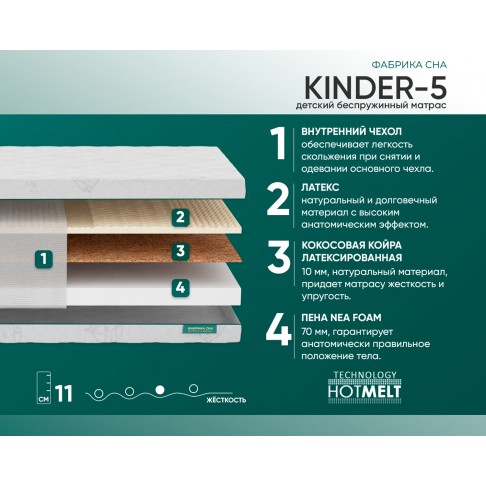 Матрас Фабрика сна Kinder-5-1
