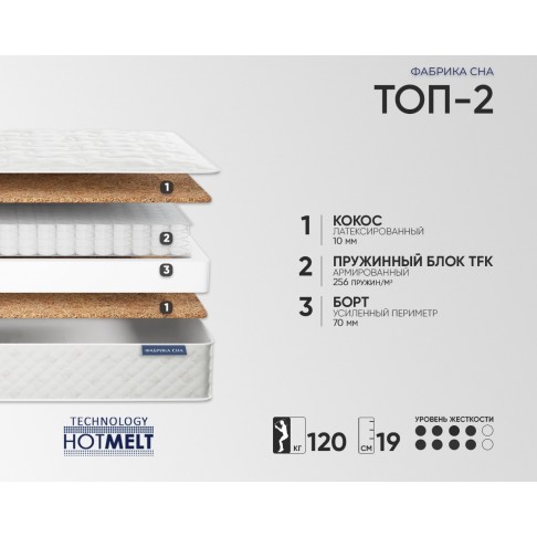 Матрас Фабрика сна Топ-2-1